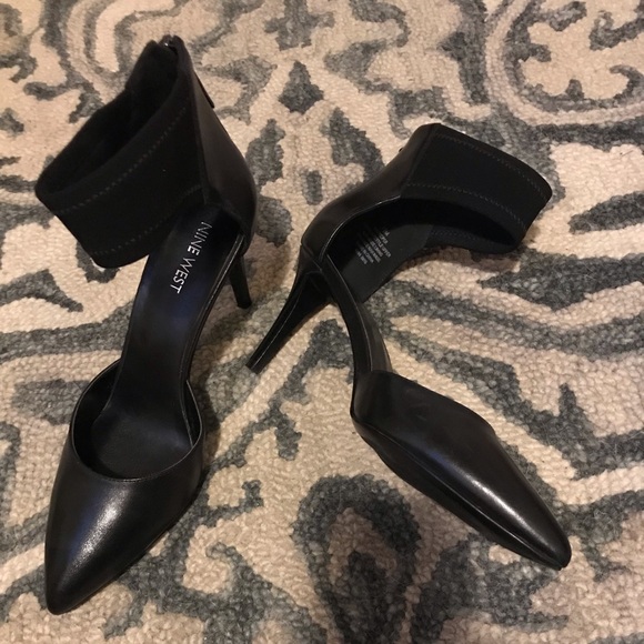 Nine West Ankle Elastic Cuff - Leather - Picture 2 of 10